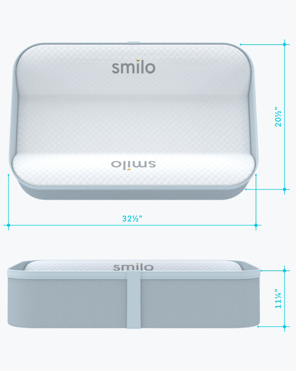 Smilo Baby Lounger Newborn Portable Cradle